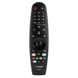azurano Universal Fernbedienung für LG Magic Remote MR20GA, MR19BA, MR18BA, MR650A, MR600, OLED NanoCell UHD 4K - Praktische IR Version OHNE Maus ... Sprachsteuerung