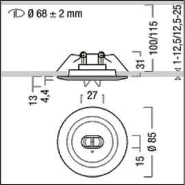zumtobel Group Sicherheitsleuchte RESCLITE #42185683