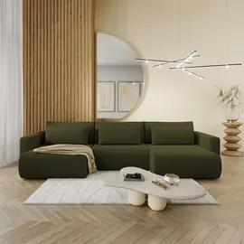 petits-meubles U-Sofa Couch 4-Sitzer Grün