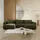 petits-meubles U-Sofa Couch 4-Sitzer Grün