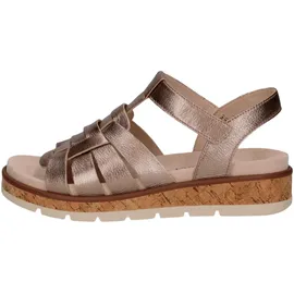 CAPRICE Sandalen Damen Taupe Metallic 36