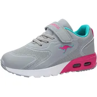 KangaROOS Damen KX-Giga EV Sneaker, Vapor Grey/Daisy pink, 35