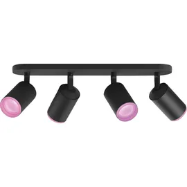 Philips Fugato 4 Leuchtmittel dimmbar schwarz