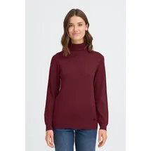Oxmo Rollkragenpullover rot M