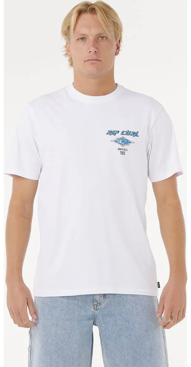 RipCurl Fade OUT Icon Tee white (1000) XS