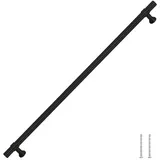 vidaXL Möbelgriffe 5 Stk. Schwarz 320 mm Edelstahl
