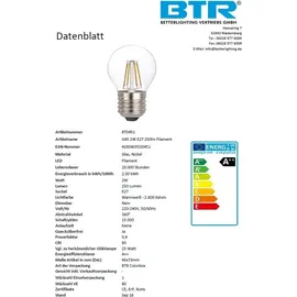 OEM LED-Birne 2W E27 240 lm warmweiß