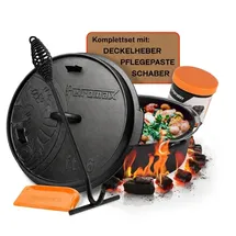 Petromax Dutch Oven 7,6 l Gusseisen schwarz
