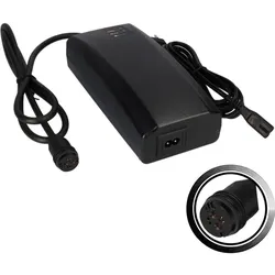 E-Bike Akku Ladegerät BMZ Li-Ion 42V 4A Stecker Rosenberger