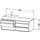 Duravit Ketho 140x55x49,6cm, f AWT, 4 La, B li, Tau