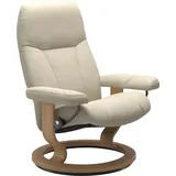 Stressless Stressless® Relaxsessel »Consul« mit Classic Base, Größe M, Gestell Eiche, beige