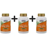 NOW Foods Ginkgo Biloba Double Strength 120 mg veg Kapseln 100 St.