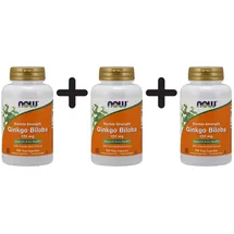 NOW Foods Ginkgo Biloba Double Strength 120 mg veg Kapseln 100 St.
