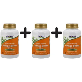 NOW Foods Ginkgo Biloba Double Strength 120 mg veg Kapseln 100 St.
