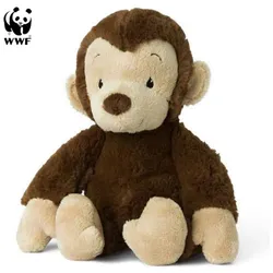 WWF Cub Club Mago Äffchen Plüschtier 29cm braun Kleinkindserie Kuscheltier