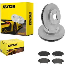 Textar Bremsscheiben 255mm + Beläge Vorne Passend Für Toyota Corolla Verso E12: Bremsscheibe Toyota: 4351213030 Geely: 106100109101 Geely: 10610010910