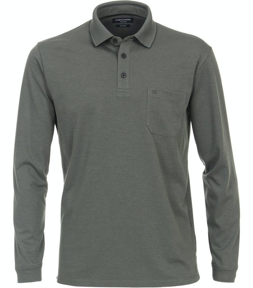 Preisvergleich Produktbild CASAMODA Langarm-Poloshirt Polo SNOS 3XL