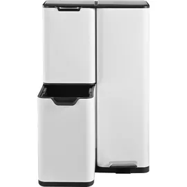 Kitchen Move Treteimer 60 l Weiß