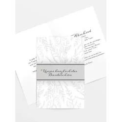 Dankeskarten selbst gestalten mit Spruch und Fotos im Onlinedesigner bei Meine-Kartenmanufaktur.de