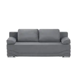 Schlafsofa  Venice ¦ grau ¦ Maße (cm): B: 202 H: 93 T: 97