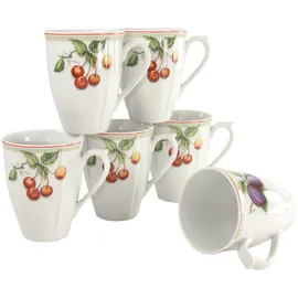 CreaTable Flora Orchard Kaffeeservice 18-tlg. mehrfarbig
