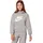 Nike Sportswear Club Fleece Hoodie Kinder 063 dk grey heather/white XS 122-128 cm