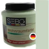 Wohnraumfarbe Monte Hellgrün Farbe Wandfarbe Limette 4 x0,8Liter