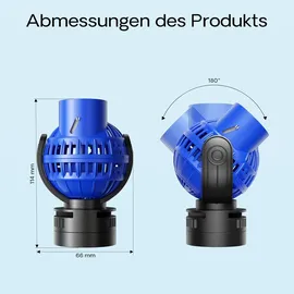 Wiltec Strömungspumpe JVP-130 4000 l/h