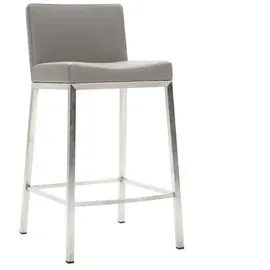 miliboo Design-Hocker 66 cm Grau 2er-Set EPSILON
