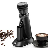 HIBREW G5 Kaffeemühle Kegelmahlwerk, Espressomühle, Einzelbehälter, Aluminiumgehäuse, 36 einstellbare Mahleinstellungen, 50g Bohnenkapazität, geeignet für Espresso Pour Over Mocha Turkish Drip Coffee