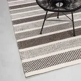 rug n' roll HANDWEBTEPPICH 2-Seitiger Skandi, modern 110x170 cm