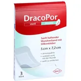 Dr. Ausbüttel & Co. GmbH Dracopor sensitiv 5x7,2 cm steril m.Silikonkleber