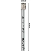 Bosch Diamantbohrer Expert for Ceramic 6 mm
