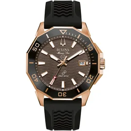 BULOVA Herren Analog Quarz Armbanduhr Marine Star