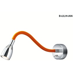 Baulmann LED Wandleuchte 64.361, 1W, chrom / samt orange BAU-64.361.64