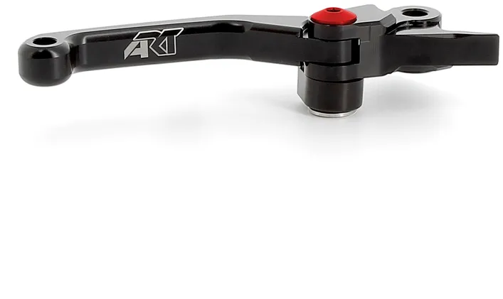 A.R.T. Inklapbare remhendel zwart / rode schroef naar Honda CRF250 / 450-eenheid