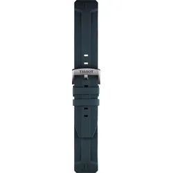 Tissot - Silikon T-touch Solar Gent Silikon, Bleu, Titan Schliesse T603040808 - blau