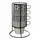 SECRET DE GOURMET Becher 0,26 l Schwarz 4 St.