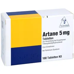 Artane 5 mg Tabletten 100 St