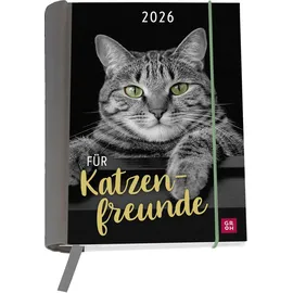 Groh Verlag Buchkalender 2026: Für Katzenfreunde