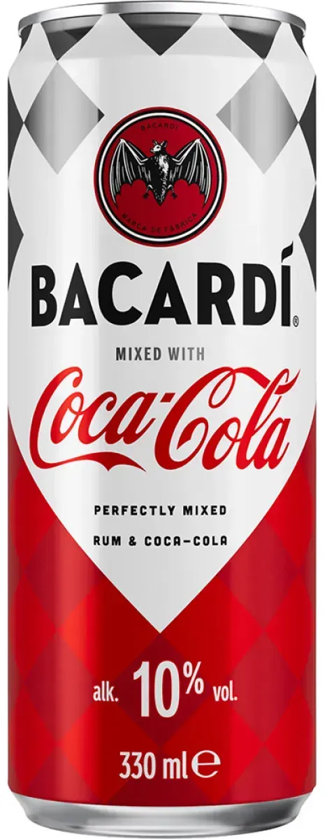 Bacardi Coca-Cola 10% vol. 0,33 l