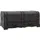 vidaXL Truhenbank Antik Schwarz 90 x 51 x 42 cm