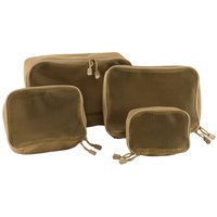 Brandit Textil Brandit US Cooper Packing Cubes Taschen Set (4er Pack), Farbe:Coyote
