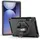JT Berlin Rugged Kickstand & Handstrap Case für Samsung Galaxy Tab S10 Ultra/S9 Ultra Schwarz