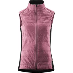 Funktionsweste GONSO "Trail Vest Primaloft W", Damen, Gr. 34, lila (flieder), 100% Polyester, Westen, wattierte atmungsaktive Damen Weste, hohe Wärmeisolation