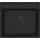Franke Einbaubecken Maris MRG 610-52 A Fragranit Black Matt - Black Collection Excenterbetätigung - Schwarz