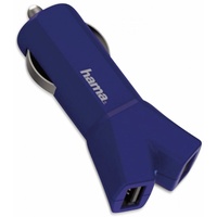 Hama Dual USB-Ladeadapter 2-fach, 3,4 A, blau