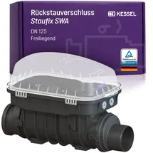 Kessel Rückstauverschluss Staufix DN 125 Freiliegend