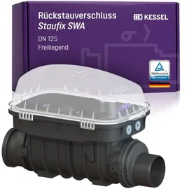 Kessel Rückstauverschluss Staufix DN 125 Freiliegend