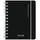 Baier & Schneider Schülerkalender 2026/2027 "Plain Black" A6, Kunststoff